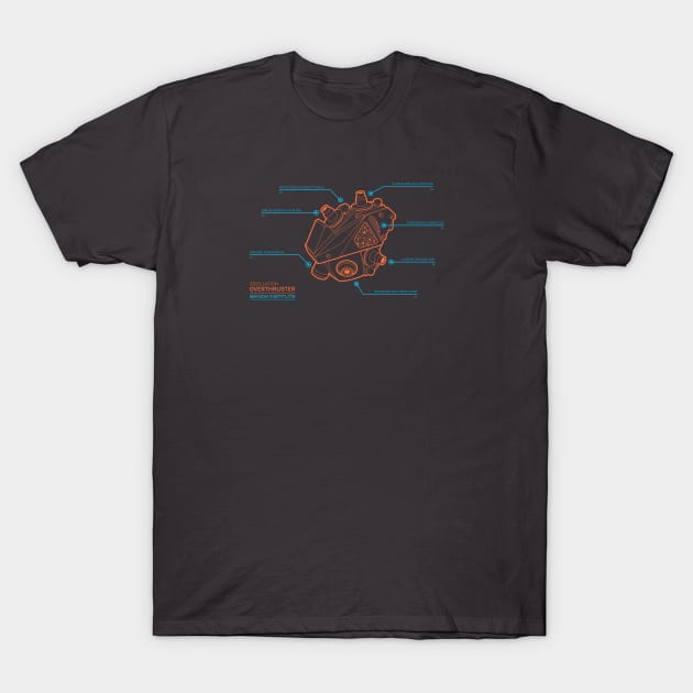 Overthruster T-Shirt by kidkodos